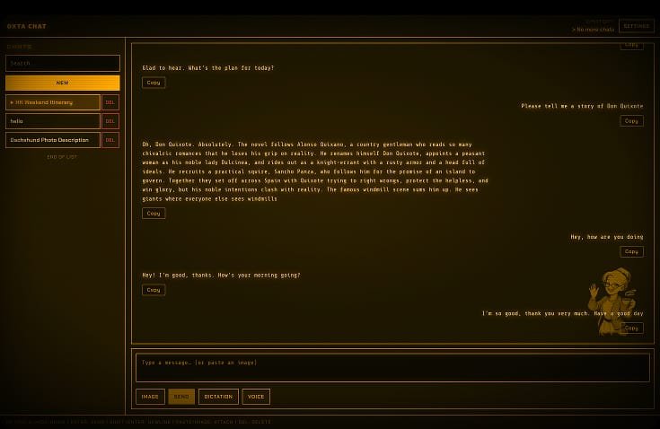 CRT Classic ChatGPT theme — retro terminal phosphor chat